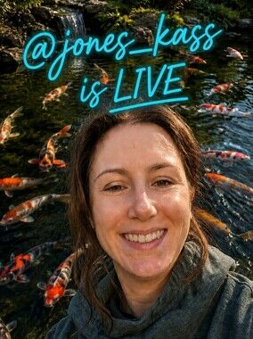 @jones_kass Is Live! Lets Have Fun Keeping Up With Jones!
